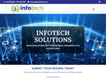 Tablet Screenshot of goinfotech.com